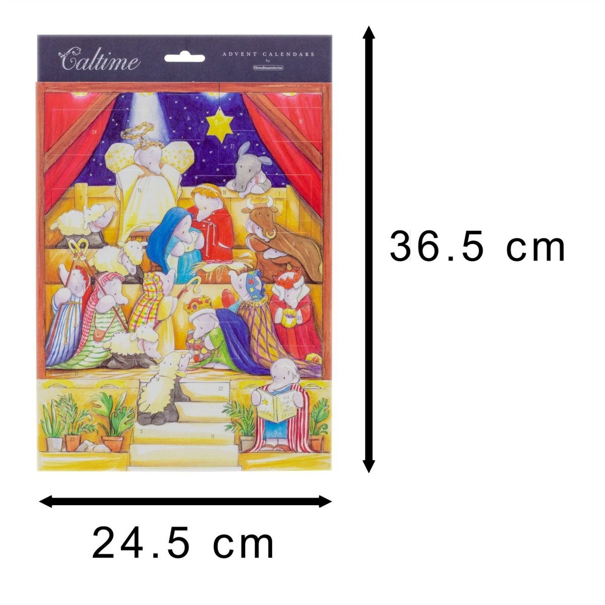 Christmas Advent Calendar Elephant Nativity Play | Picture Advent Calendar