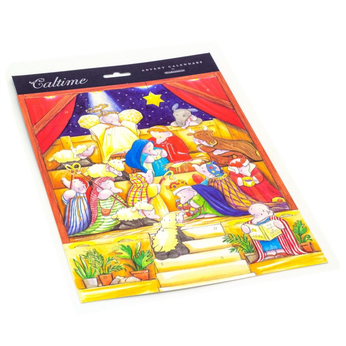 Christmas Advent Calendar Elephant Nativity Play | Picture Advent Calendar