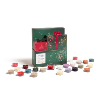 Yankee Candle Tealight Christmas Advent Calendar, 24 Different Fragrances