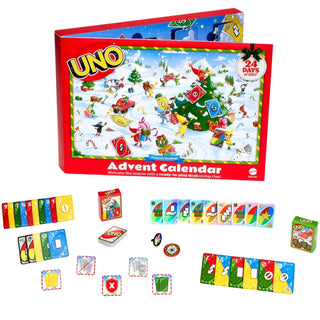 Uno Advent Calendar Game for 2-4 players 2026, Full UNO Deck on Day 1
