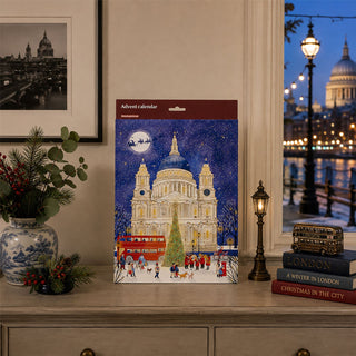 St Paul's Cathedral Traditional Picture Advent Calendar, Paper 24 Picture Doors