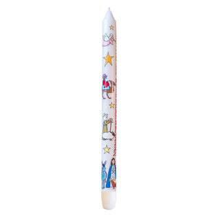 Countdown To Christmas Advent Candle | Advent Christmas Candle - Nativity