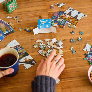 Night Out at the North Pole Jigsaw Puzzle Advent Calendar, 24 Festive Puzzles