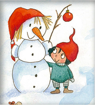 Large Picture Advent Calendar, Gnome Woodland Christmas Design 52cm
