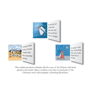 Christmas Advent Calendar The Three Wise Men | Nativity Picture Advent Calendar