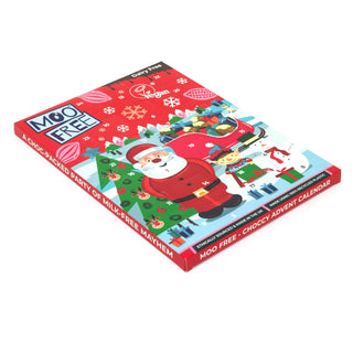 Moo Free Children's Dairy-Free Milk Chocolate Advent Calendar | Vegan & Gluten-Free 70g