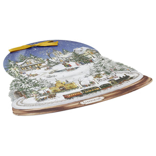 Snow Globe Winter Magic Christmas Advent Calendar, 42.5cm Picture Calendar