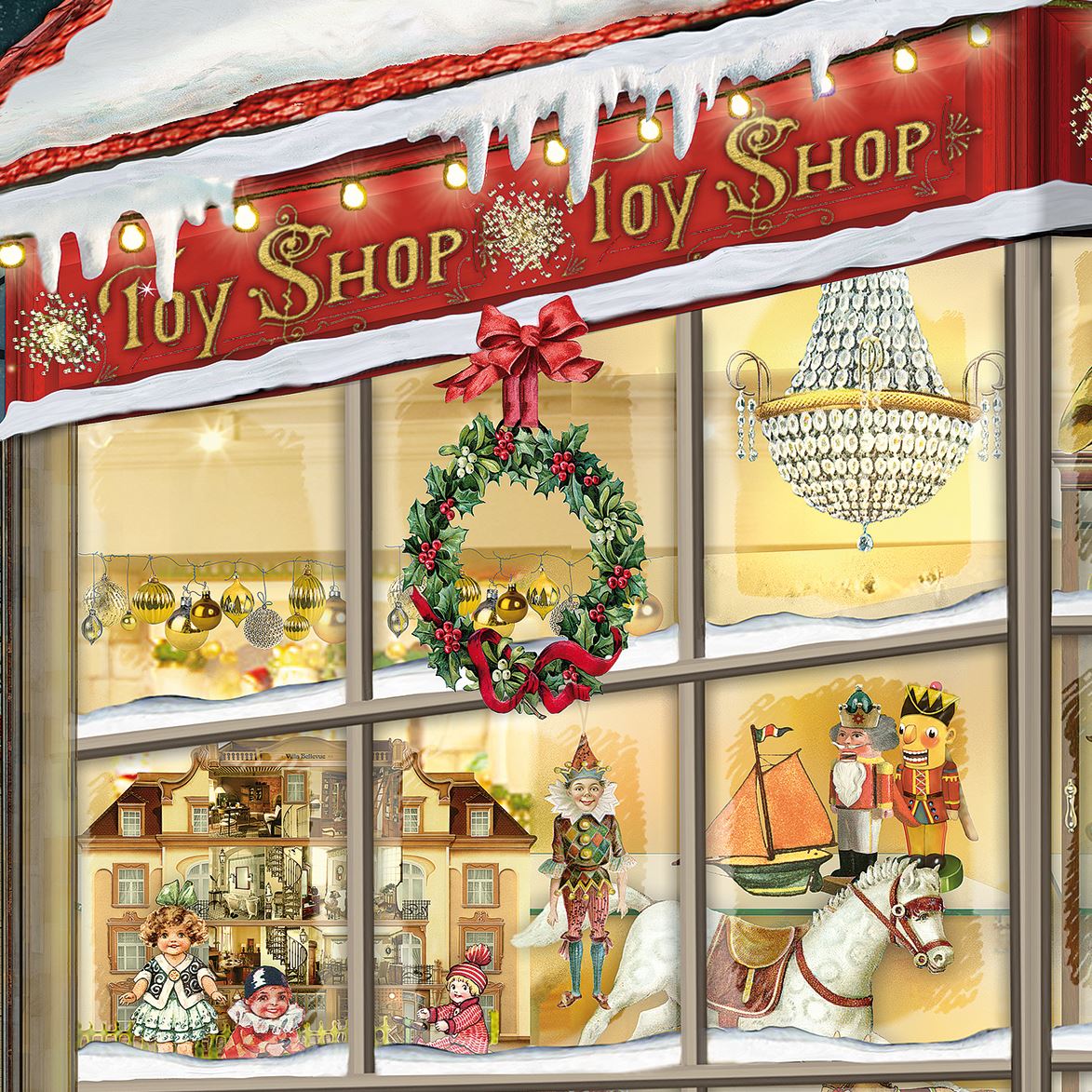 Christmas Advent Calendar The Toy Shop at Christmas Traditional Advent Calendar