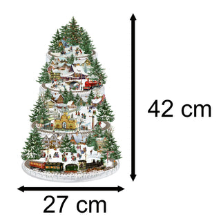 Christmas Advent Calendar The Christmas Railway Train | Picture Advent Calendar