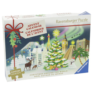 Ravensburger Puzzle Advent Calendar, Christmas Around the World Jigsaw - 1296 Piece