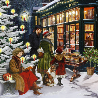 My lovely Bookshop Christmas Advent Calendar, 52cm Traditional Picture Calendar
