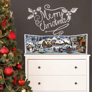 It's Snowing Christmas Advent Calendar | Traditional Picture Advent Calendar