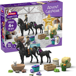 Schleich Horse Club Toy Advent Calendar, 32 Piece Horse Advent Calendar 2026