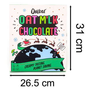 Ombar Oat Milk Vegan Christmas Advent Calendar | Fairtrade Dairy Free Advent Calendar