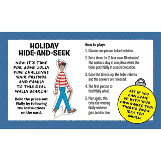 Where's Wally Christmas Advent Calendar Book 24 Book Collection, Search & Find