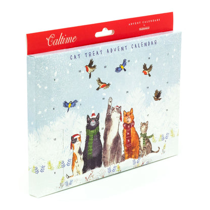 Christmas Cat Treat Advent Calendar | Pet Treat Advent Calendar For Cats