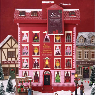 English Tea Shop Townhouse Sip the Season 24 Tea Advent Calendar 2026, 12 Organic Blends
