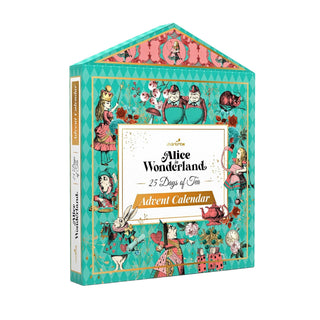 Alice in Wonderland Tea Christmas Advent Calendar, 25 Tea Bags & 8 Blends