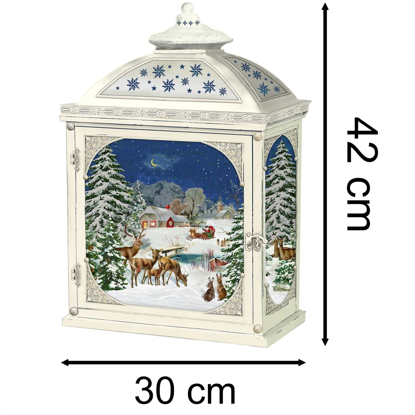 Winter Wildlife Lantern Christmas Advent Calendar | Traditional Advent Calendar