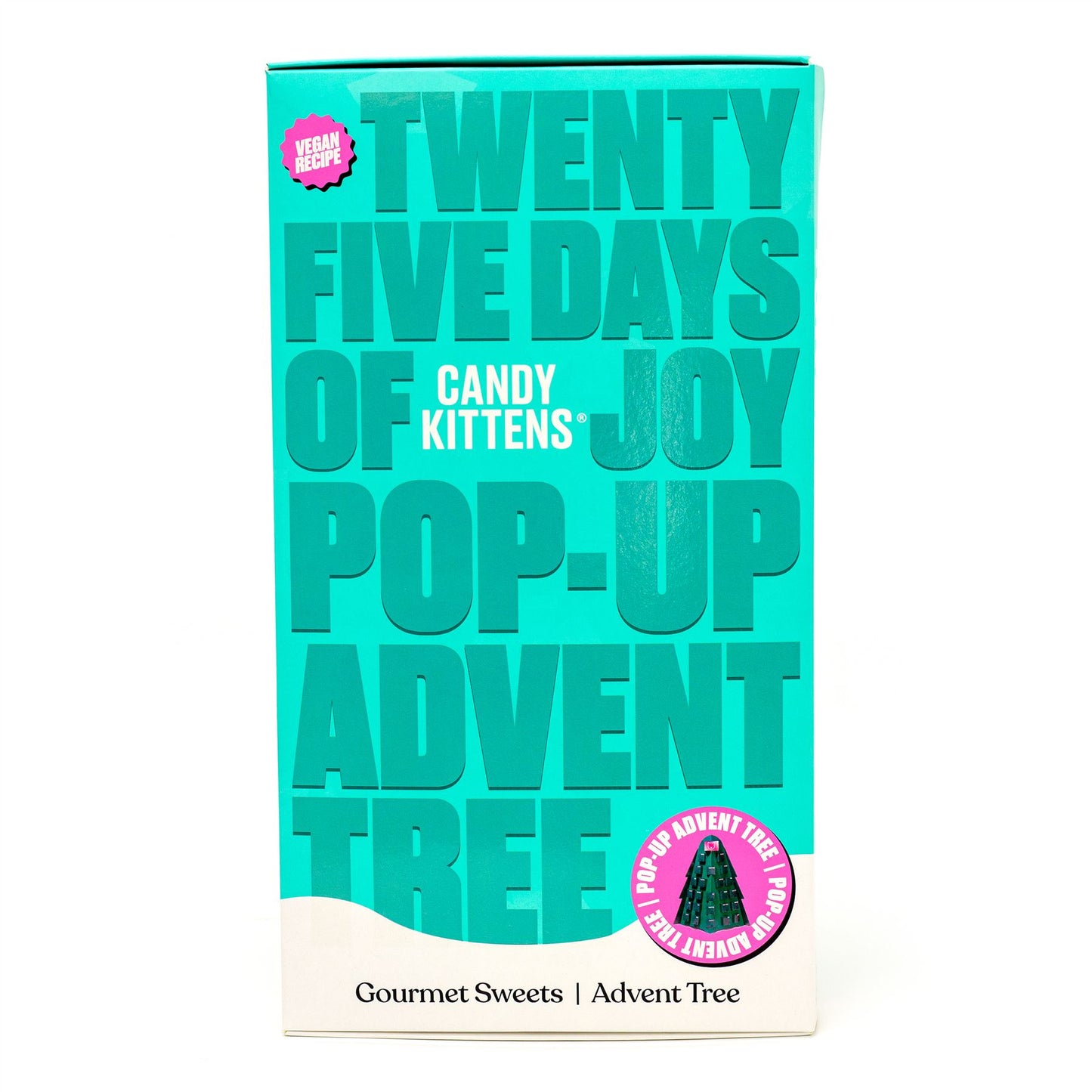 3D Pop-up Tree Advent Calendar | Vegan Gourmet Sweets Christmas Calendar