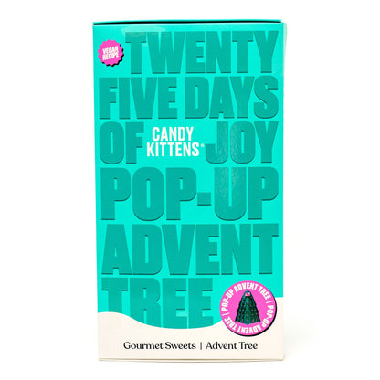3D Pop-up Tree Advent Calendar | Vegan Gourmet Sweets Christmas Calendar