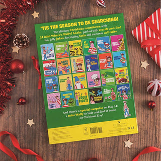 Where's Wally Christmas Advent Calendar Book 24 Book Collection, Search & Find