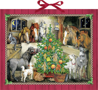 Christmas at the Stables Christmas Advent Calendar | Traditional Advent Calendar