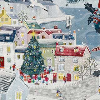 Christmas Harbour, Nautical Traditional Christmas Picture Advent Calendar