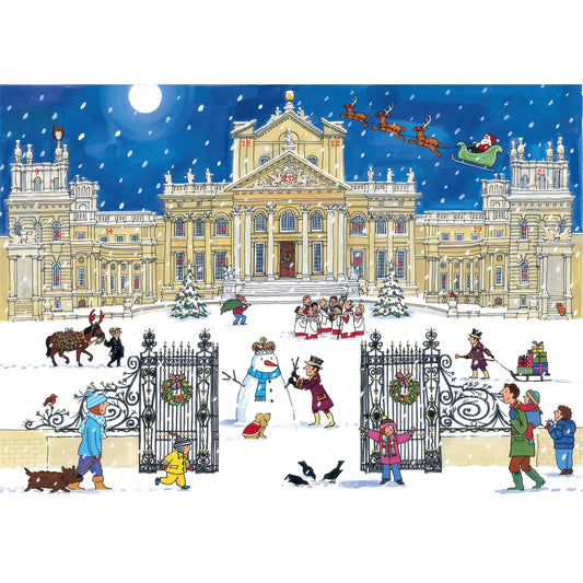 Alison Gardiner Traditional Card Advent Calendar Large - Christmas at the Palace