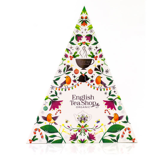 Christmas Organic Herbal Tea Advent Calendar | 25 Pyramid Bag Tea Selection Box
