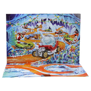 Hot Wheels Mini Cars & Accessories Toy Advent Calendar 2026, 10 Cars Playset