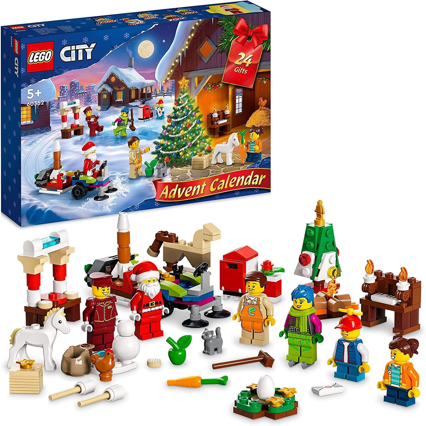 Lego 60352 City Advent Calendar | Christmas 2022 Kids Lego Advent Calendar
