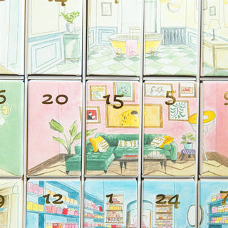 Portobello Chocolate Christmas Advent Calendar, Luxury Handmade Melt Chocolates