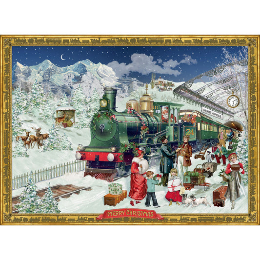 Christmas Advent Calendar The Christmas Express Train | Picture Advent Calendar