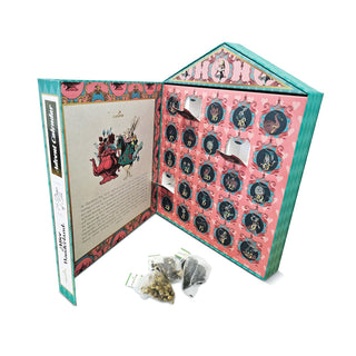 Alice in Wonderland Tea Christmas Advent Calendar, 25 Tea Bags & 8 Blends