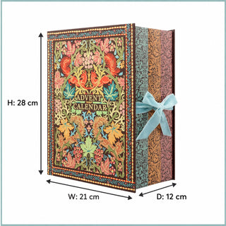 William Morris Advent Calendar 2026, 24 Bath & Body Treats, Oak & Willow