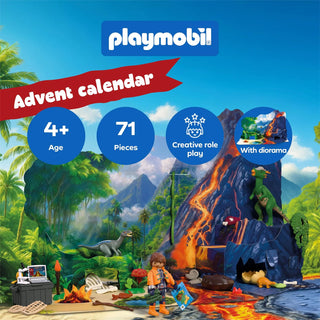 Playmobil Dinosaur Advent Calendar, Dino Expedition Christmas Countdown