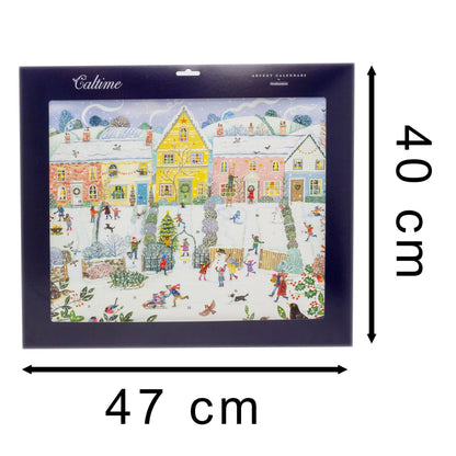 3D Christmas Advent Calendar Christmas Village | Picture Advent Calendar