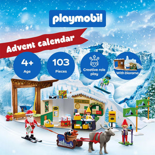 Playmobil Advent Calendar, At The North Pole 24 Door Christmas Calendar Age 4+