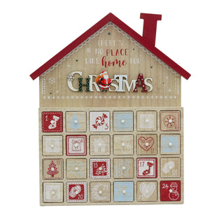Winter Wonderland House Christmas Advent Calendar | Wooden Advent Calendar