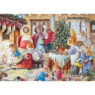Foxwood Xmas Christmas Advent Calendar, A4 24 Door Foxwood Tales Artwork