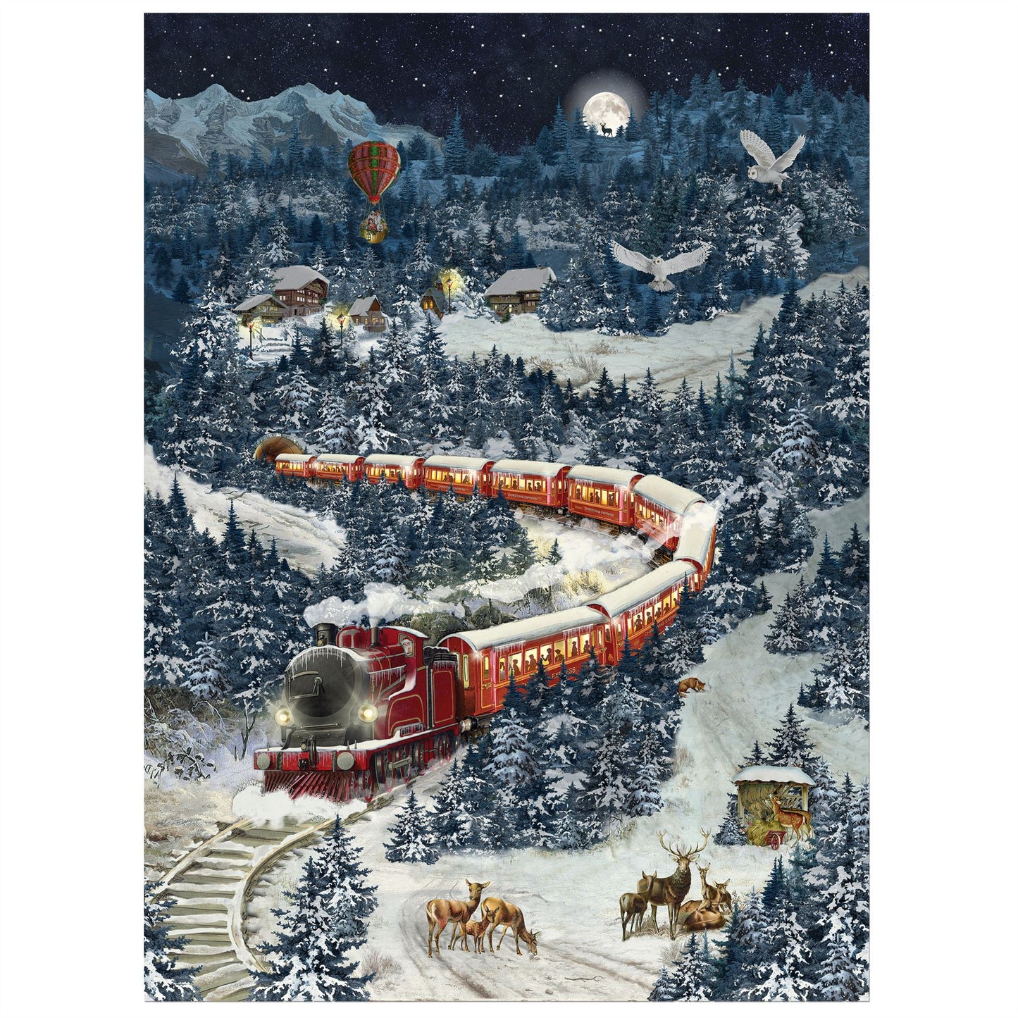 Magical Christmas Express Christmas Advent Calendar Traditional Advent Calendar