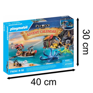 Playmobil Pirates - Children Pirate Toy Kids Christmas Advent Calendar