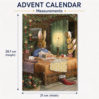 Sneak Peek Christmas Advent Calendar, A4 Foxwood Tales Picture Calendar