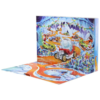 Hot Wheels Mini Cars & Accessories Toy Advent Calendar 2026, 10 Cars Playset
