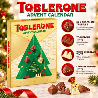 Toblerone Christmas Advent Calendar 2026 – Truffles and Tinys