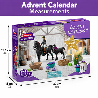 Schleich Horse Club Toy Advent Calendar, 32 Piece Horse Advent Calendar 2026
