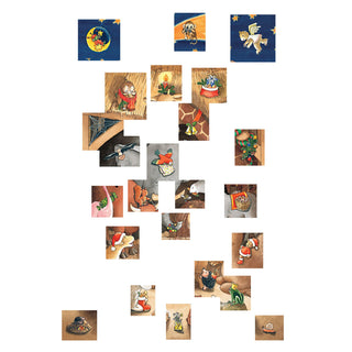 Christmas Advent Calendar Baby Jesus And The Animals | Picture Advent Calendar