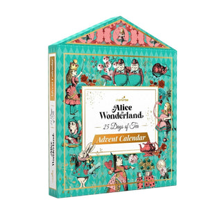 Alice in Wonderland Tea Christmas Advent Calendar, 25 Tea Bags & 8 Blends