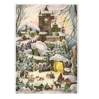 At the Castle Christmas Advent Calendar | Traditional Picture Advent Calendar
